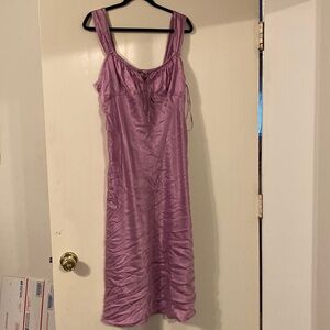 MADEWELL Purple Slip Dress - Never Worn! 14P